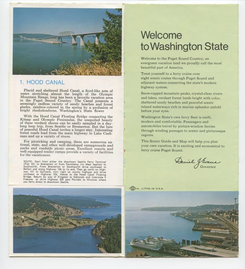 Governor Evans and the Eight Ferry Routes