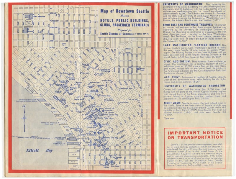 Kroll's Downtown Seattle, Summer of the Floating Bridge
