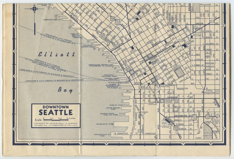 Rand McNally Tallies Seattle's Last Private Ferry Era