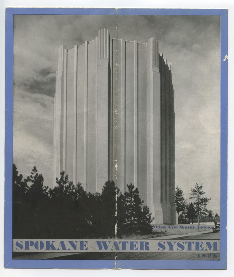 Spokane Water System, 1938