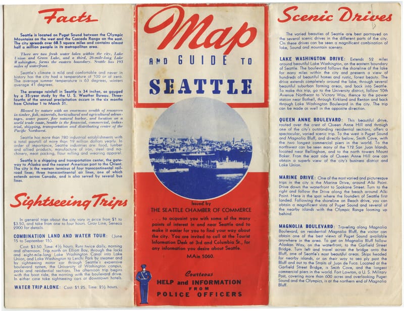 The Chamber Folds Seattle for Postwar Visitors