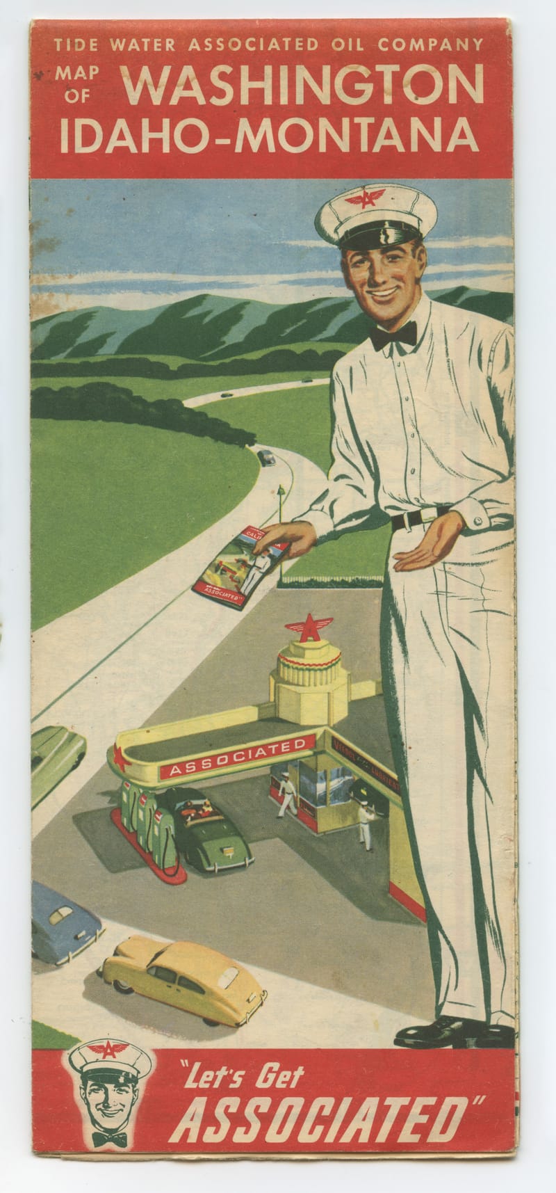 Washington–Idaho–Montana Aviation Map (Back)