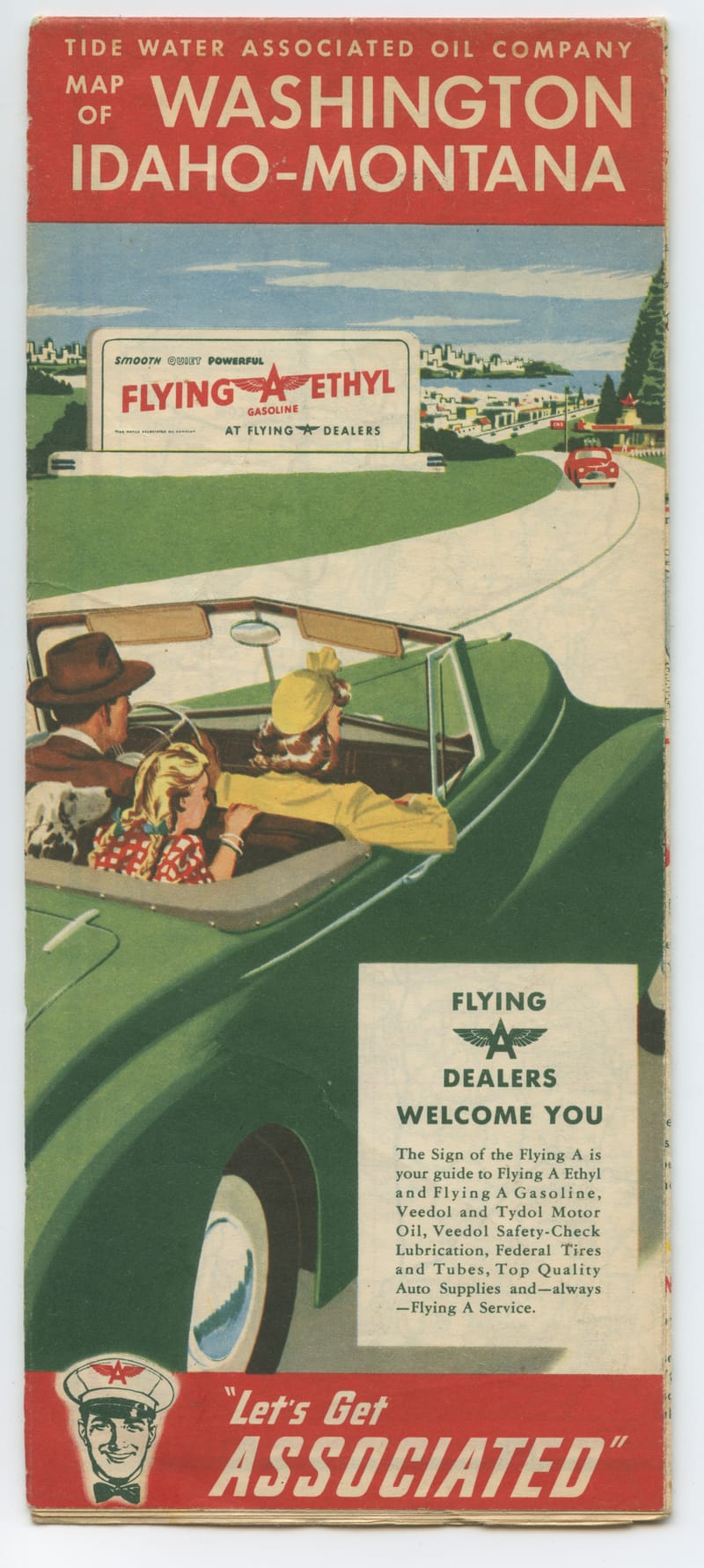 Washington–Idaho–Montana Aviation Map (Front)